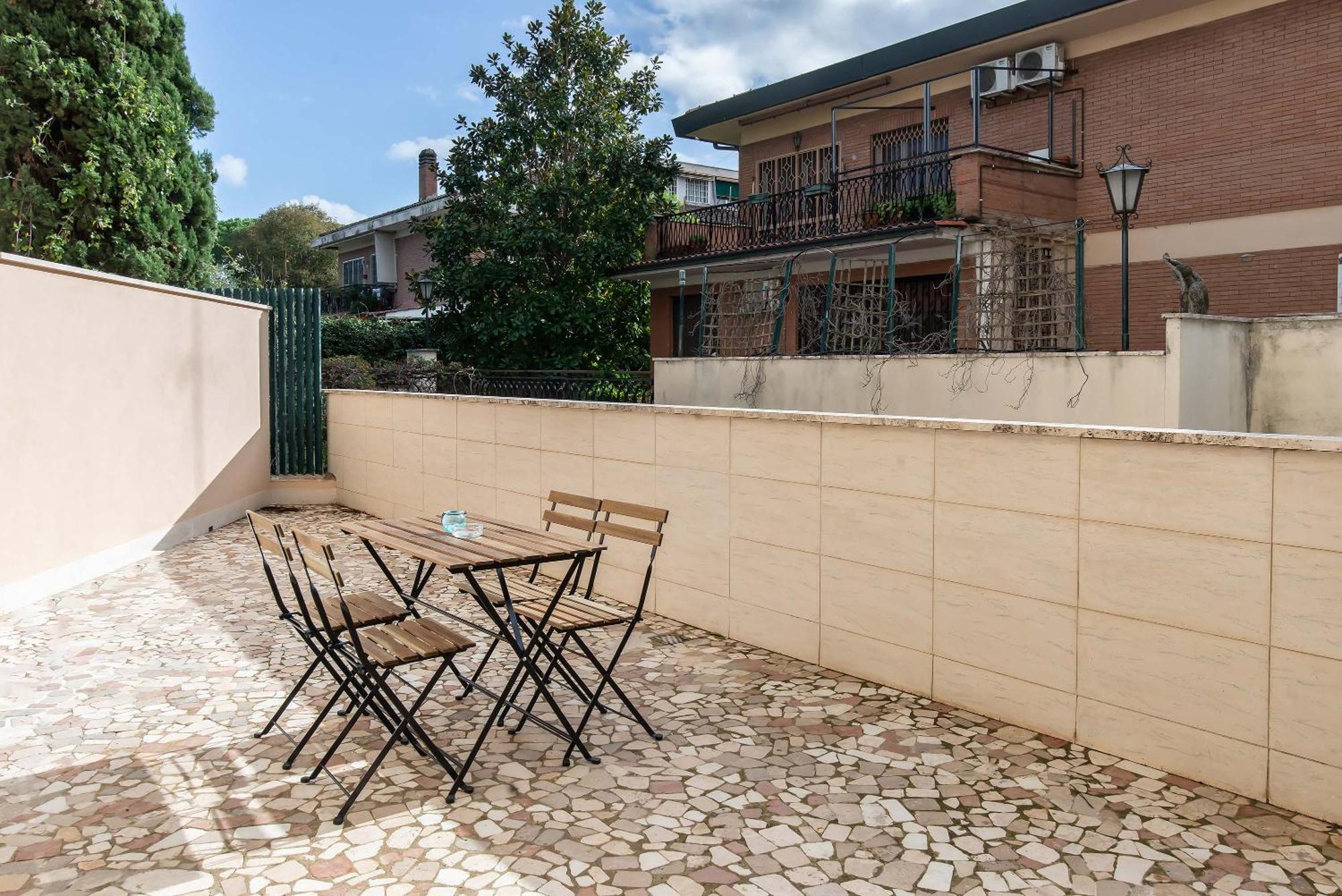 Appartamenti Tre Fontane Roma Exterior foto